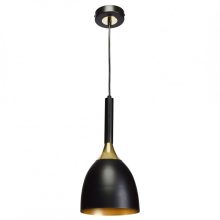 Pendant lamp CLARK BLACK/GOLD 1xE27
