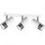 Ceiling  lamp DANI WHITE/CHROME 3xGU10
