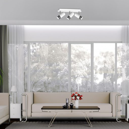 Ceiling  lamp DANI WHITE/CHROME 3xGU10