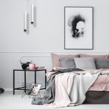 Pendant lamp DANI WHITE/CHROME 1xGU10
