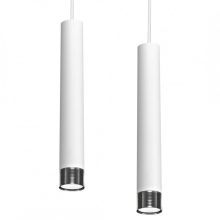 Pendant lamp DANI WHITE/CHROME 3xGU10