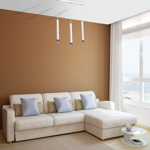 Pendant lamp DANI WHITE/CHROME 3xGU10