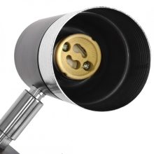 Wall lamp DANI BLACK/CHROME 1xGU10