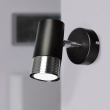 Wall lamp DANI BLACK/CHROME 1xGU10