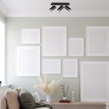 Ceiling  lamp DANI BLACK/CHROME 3xGU10