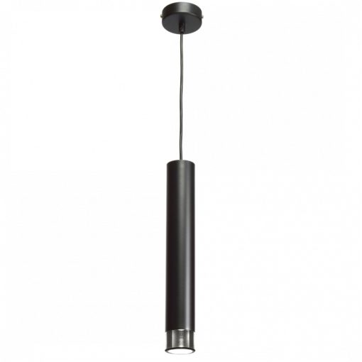 Pendant lamp DANI BLACK/CHROME 1xGU10