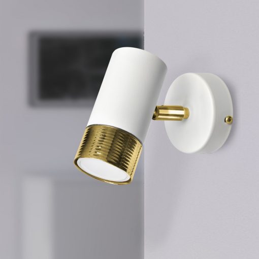 Wall lamp DANI WHITE/GOLD 1xGU10
