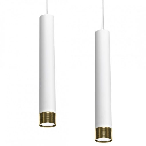 Pendant lamp DANI WHITE/GOLD 3xGU10