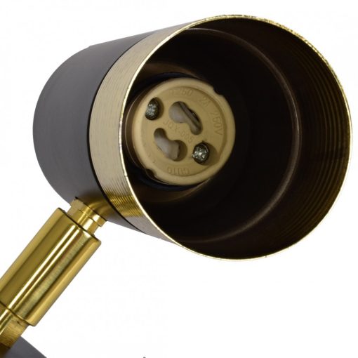Wall lamp DANI BLACK/GOLD 1xGU10