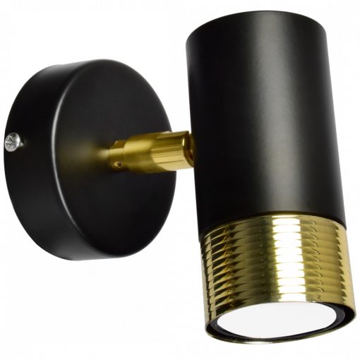 Wall lamp DANI BLACK/GOLD 1xGU10