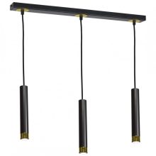Pendant lamp DANI BLACK/GOLD 3xGU10