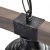 Pendant lamp FARO BLACK/WOOD 2xE27