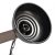 Pendant lamp FARO BLACK/WOOD 2xE27