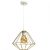 Pendant lamp LUPO WHITE/GOLD 1xE27