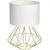 Lampa stojąca LUPO WITE/GOLD 1xE27
