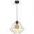 Pendant lamp LUPO BLACK/GOLD 1xE27