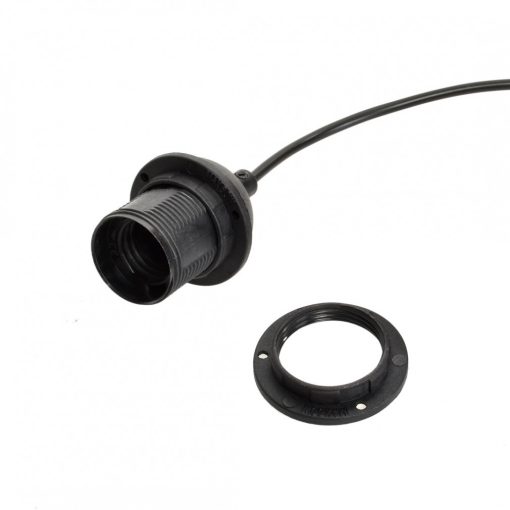 Pendant lamp LUPO BLACK/GOLD 1xE27