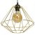 Pendant lamp LUPO BLACK/GOLD 1xE27