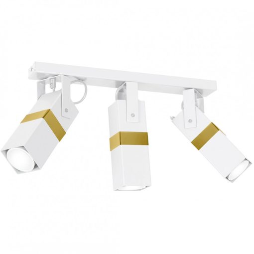Ceiling  lamp VIDAR WHITE/GOLD 3xGU10