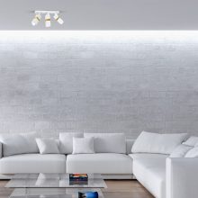Ceiling  lamp VIDAR WHITE/GOLD 3xGU10