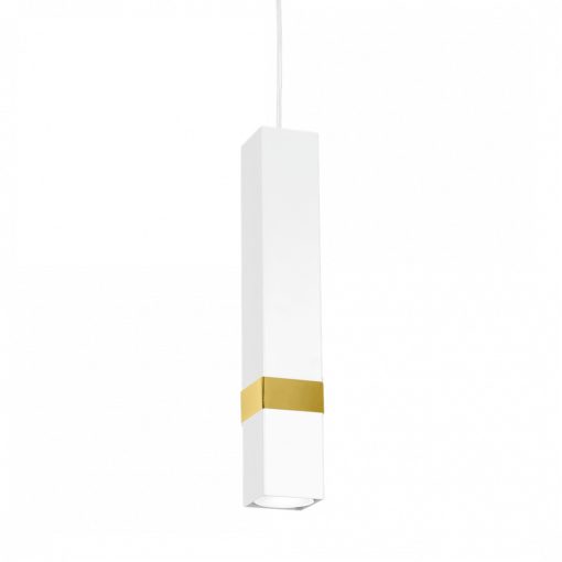 Pendant lamp VIDAR WHITE/GOLD 1xGU10
