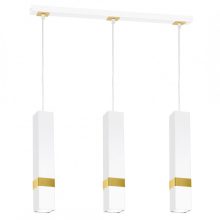 Pendant lamp VIDAR WHITE/GOLD 3xGU10