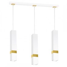 Pendant lamp VIDAR WHITE/GOLD 3xGU10