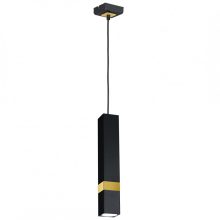 Pendant lamp VIDAR BLACK/GOLD 1xGU10