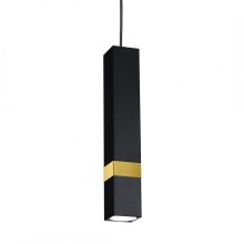 Pendant lamp VIDAR BLACK/GOLD 1xGU10