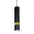 Pendant lamp VIDAR BLACK/GOLD 1xGU10