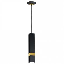 Pendant lamp VIDAR BLACK/GOLD 1xGU10