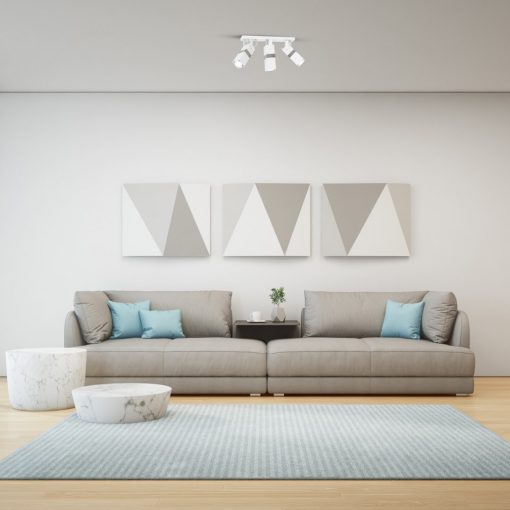 Ceiling  lamp VIDAR WHITE/CHROME 3xGU10