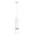 Pendant lamp VIDAR WHITE/CHROME 1xGU10