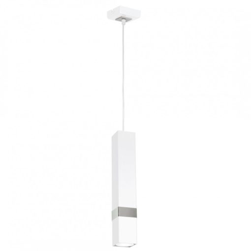 Pendant lamp VIDAR WHITE/CHROME 1xGU10