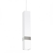 Pendant lamp VIDAR WHITE/CHROME 1xGU10