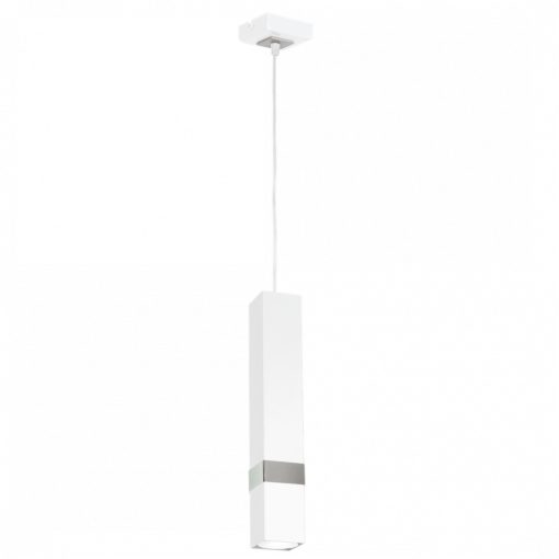 Pendant lamp VIDAR WHITE/CHROME 1xGU10