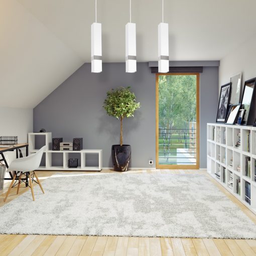 Pendant lamp VIDAR WHITE/CHROME 3xGU10