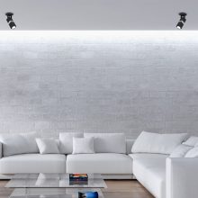 Wall lamp VIDAR BLACK/CHROME 1xGU10