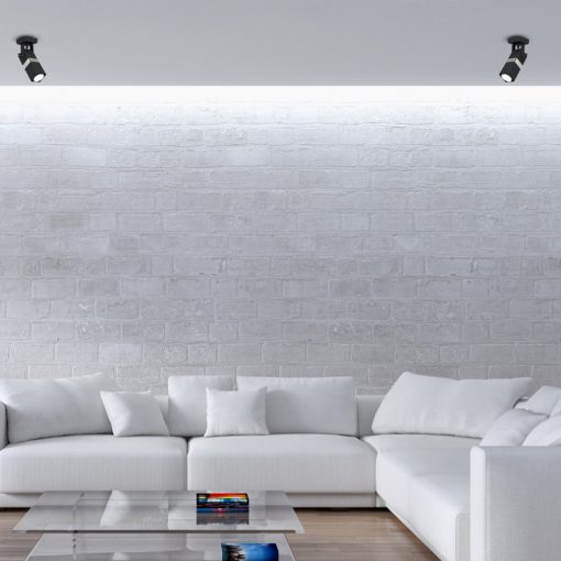 Wall lamp VIDAR BLACK/CHROME 1xGU10