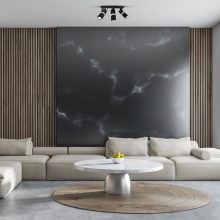 Ceiling  lamp VIDAR BLACK/CHROME 3xGU10