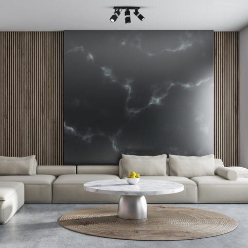 Ceiling  lamp VIDAR BLACK/CHROME 3xGU10
