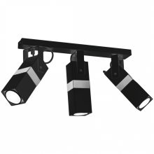 Ceiling  lamp VIDAR BLACK/CHROME 3xGU10