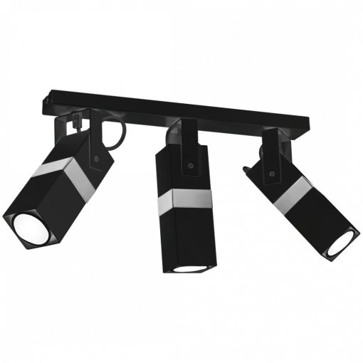 Ceiling  lamp VIDAR BLACK/CHROME 3xGU10