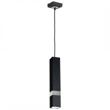 Pendant lamp VIDAR BLACK/CHROME 1xGU10