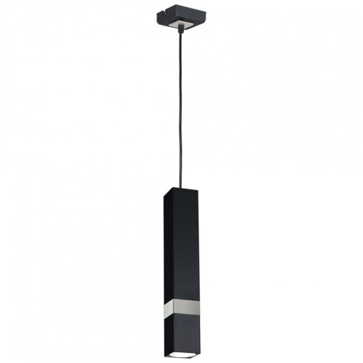 Pendant lamp VIDAR BLACK/CHROME 1xGU10