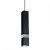 Pendant lamp VIDAR BLACK/CHROME 1xGU10