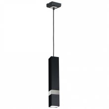 Pendant lamp VIDAR BLACK/CHROME 1xGU10