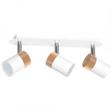 Ceiling  lamp JOKER WHITE/WOOD 3xGU10