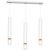 Pendant lamp JOKER WHITE/WOOD 3xGU10