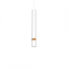 Pendant lamp JOKER WHITE/WOOD 3xGU10